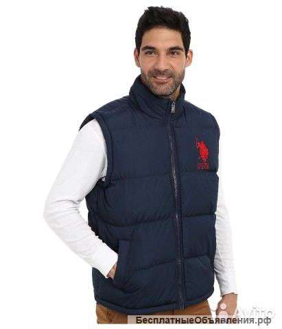 Пуховый жилет u.s.pollo ussn США