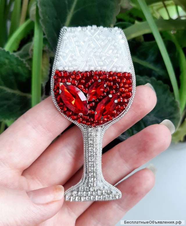 Броши ручной работы