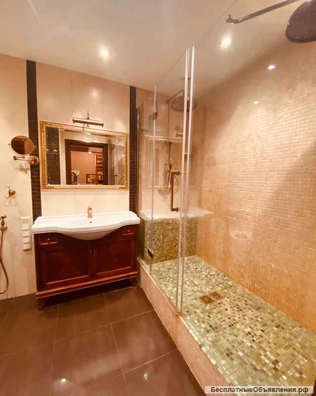 Квартира в мкр. Пироговский, 2 комнаты, евроремонт, 81.7 кв.м.