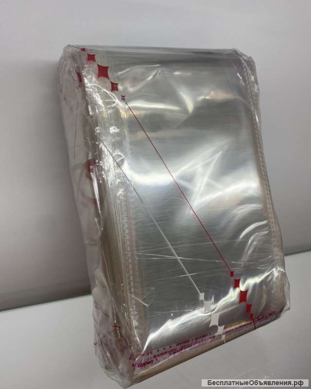 Пакет с клеевым клапаном 10х15/3см 25мкм (100шт/уп)