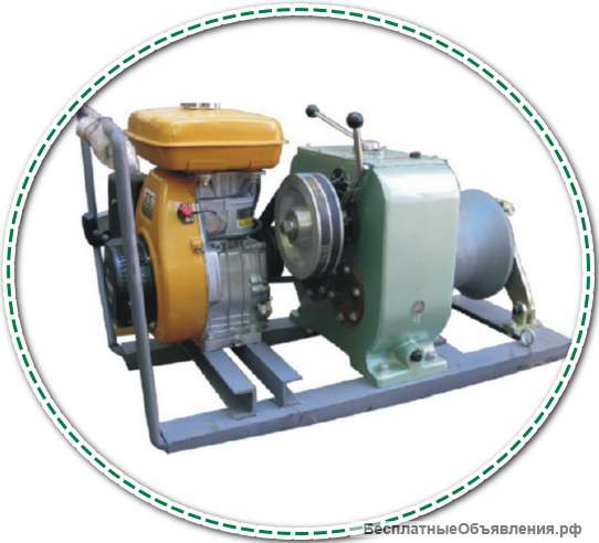 Лебедка тяговая автономная ПТС-ЛТА-3 КОД: ПТС-ЛТА-3