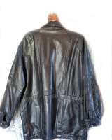 Мужская кожаная куртка утепленная