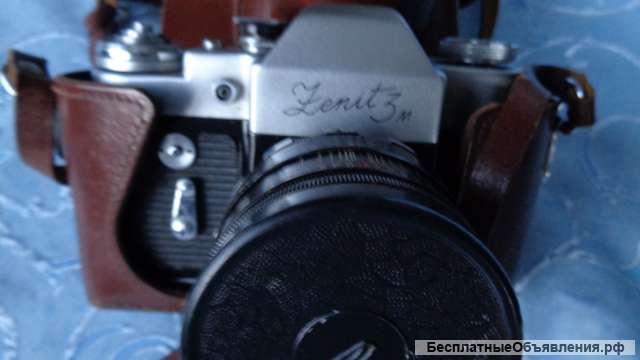Фотоаппарат ZENIT 3м + кожаный чехол СССР
