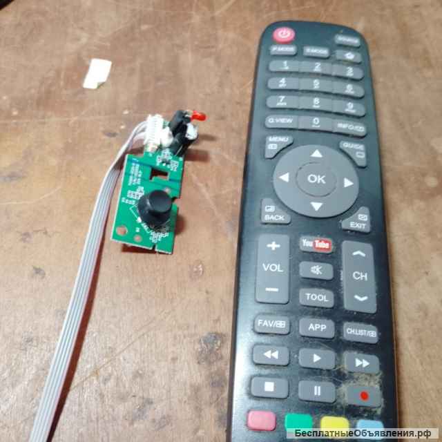 Комплектующие с телевизора HAIER LE43K6000SF с поврежденной матрицей