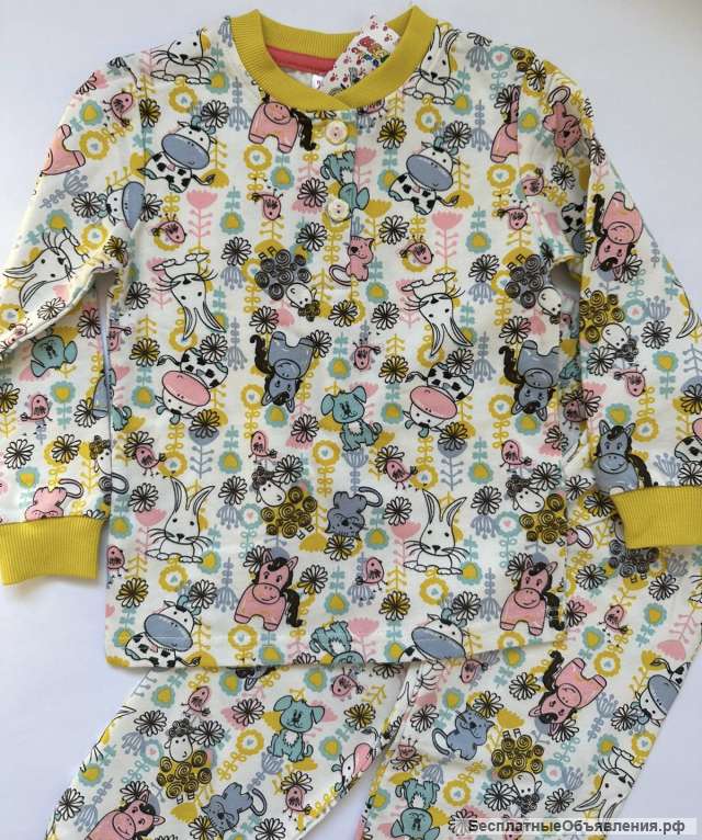Пижама детская новая (5-8 лет)