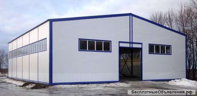Быстровозводимые здания (Ангры, сто, склады.)