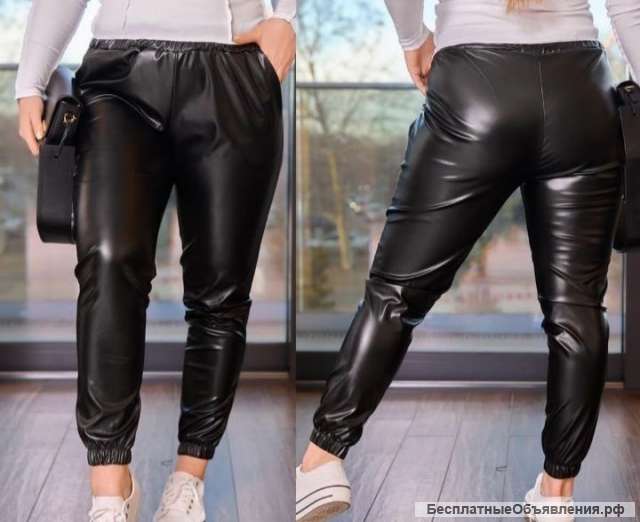 Штаны, эко-кожа