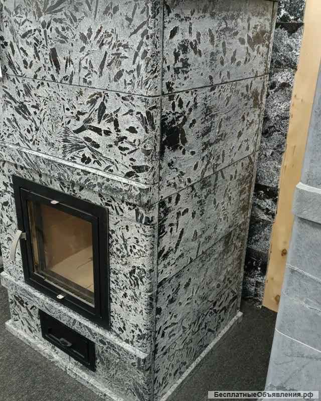 Печь камин теплоёмкий