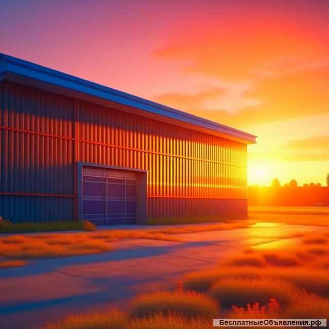 Проектирование, производство и монтаж быстровозводимых зданий на металлокаркасе из сэндвич-панелей