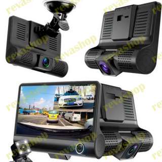 Видеорегистратор 3в1 Video Cardvr Full HD 1080p с 3 камерами запись салона Видеорегистратор 3в1 Vid