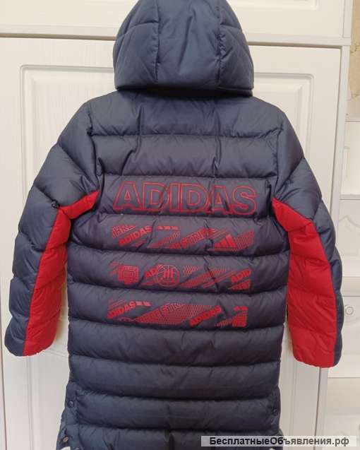 Пуховик зимний Адидас