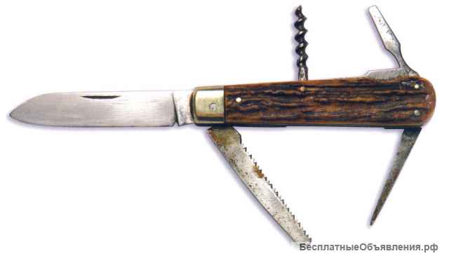 Накладки костяные для ножа "Armeemesser", Германия