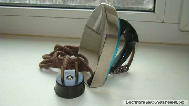 Утюг СССР дорожный. Винтаж