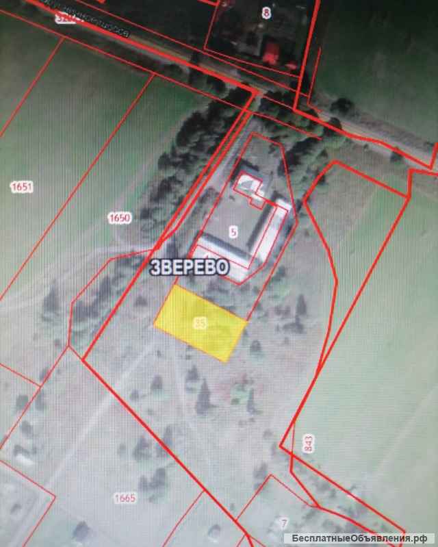 Участок в пос Зверево