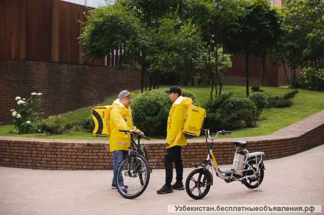 Партнер сервиса Яндекс Еда предлагает тебе стать курьером