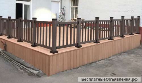 Ограждение (забор) из ДПК