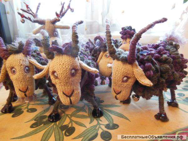 Овечки, барашки, козлики и козочки кудрявые