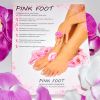 Педикюрные носочки «PINK FOOT»