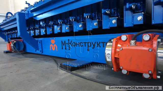 Кассетные установки для формования заборных плит