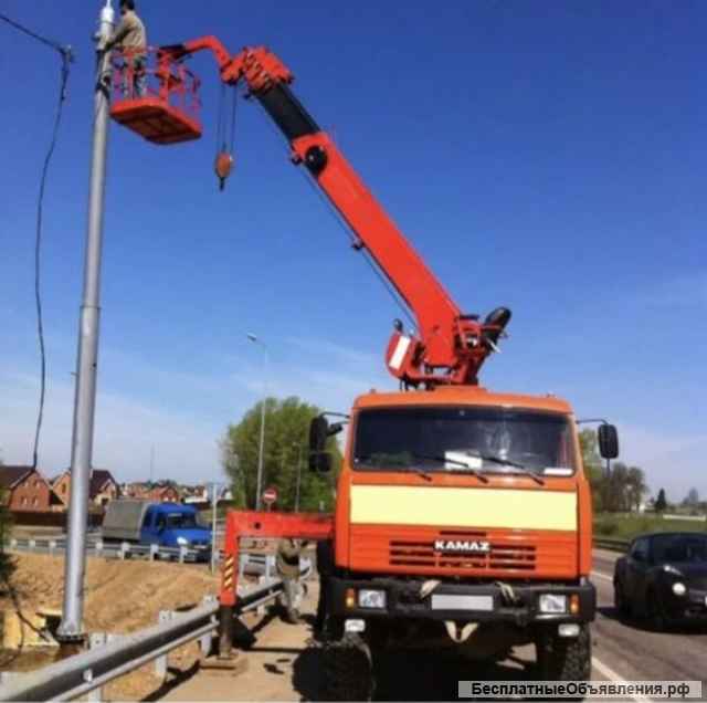 Аренда спецтехники (автовышка, автокран, манипулятор) по югу Московской области