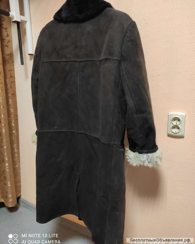 Полушубок мужской из овчины р. 52-54
