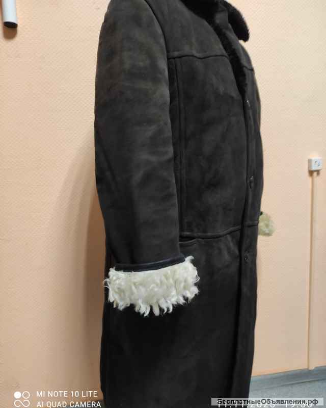 Полушубок мужской из овчины р. 52-54