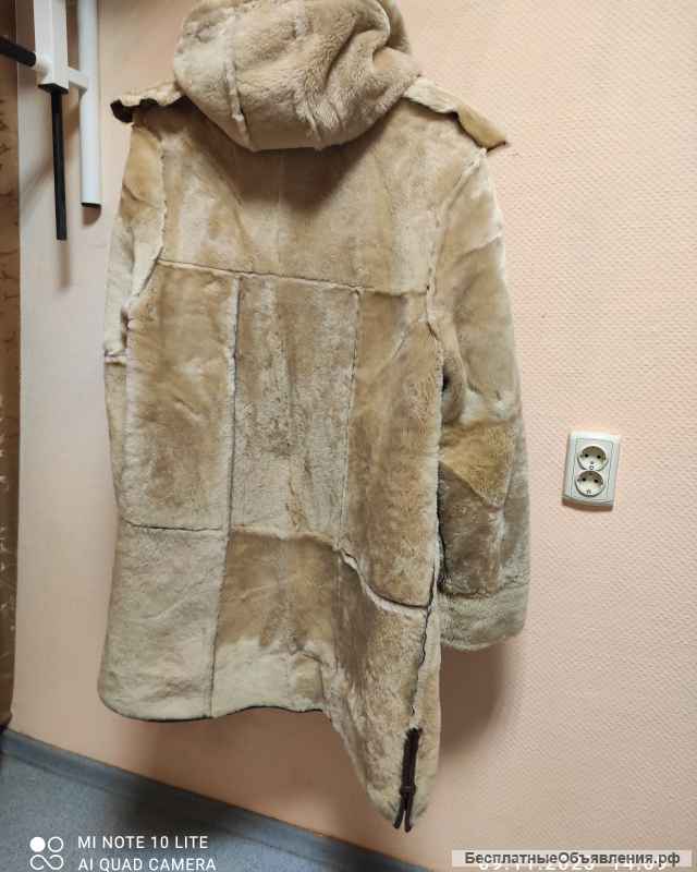 Дубленка женская силка из овчины р. 50-52