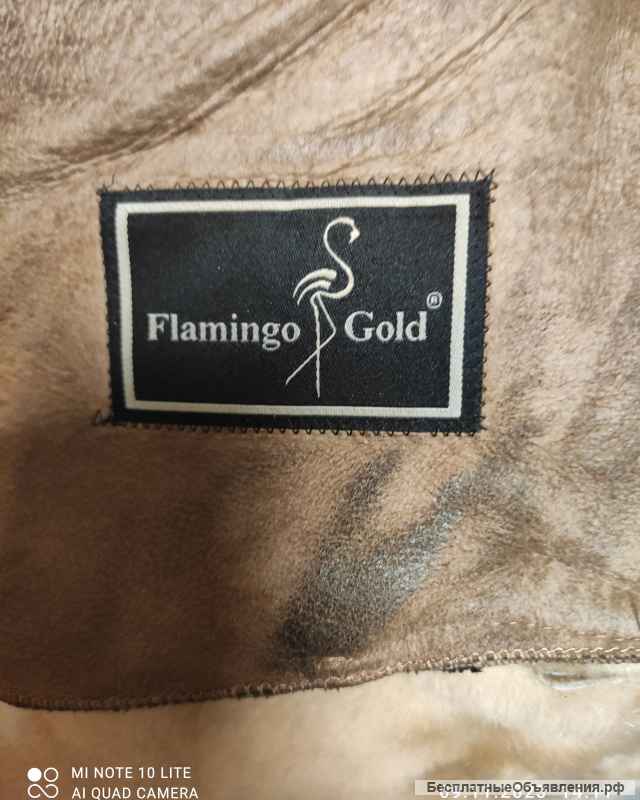 Дубленка женская силка из овчины р. 50-52