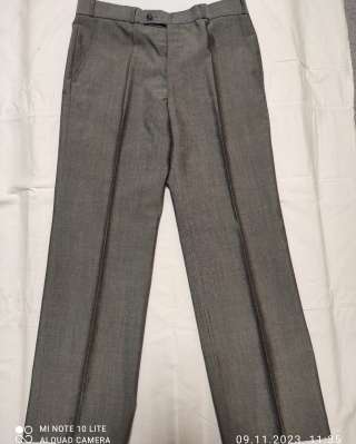 Брюки мужские светло - серые р. 52-54