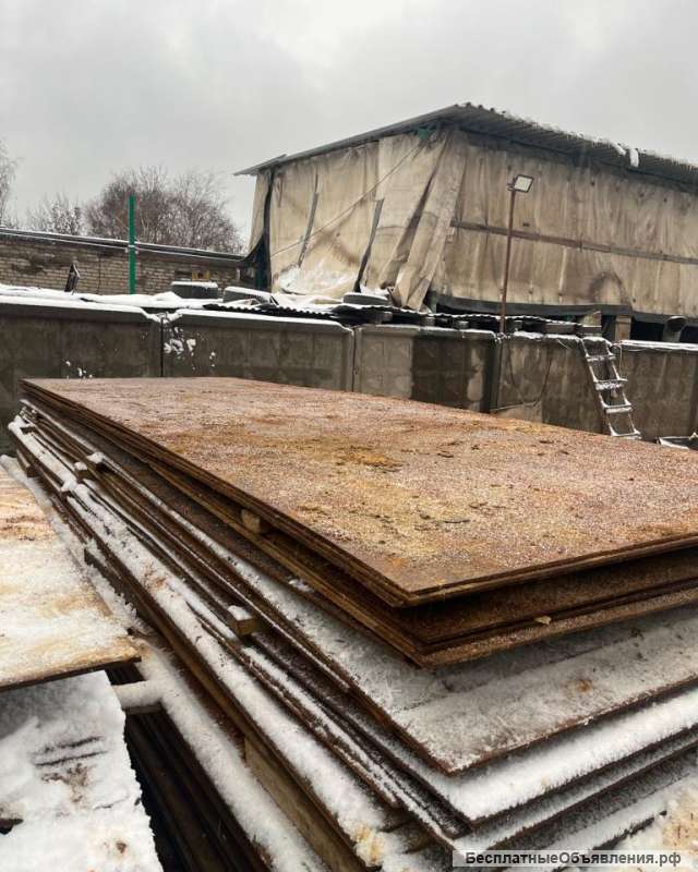 Лист 10х2000х6000 ст3