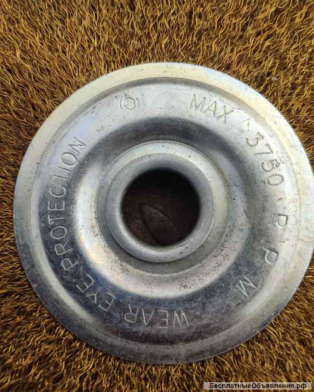 Щетка обдирочная для УШМ круглая