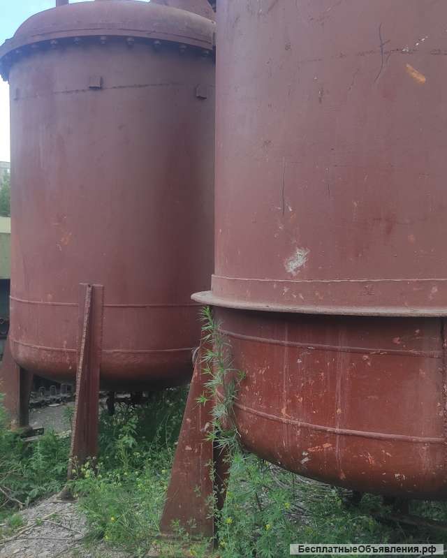 Сборники накопители ресиверы ёмкости 4,5 м3