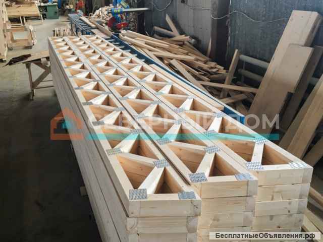 Строительство Prefab домов, изготовление стропильных ферм на МЗП