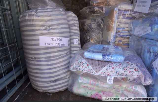 Спальные комплекты (матрас, подушка, одеяло) для рабочих / персонала / общежитий / хостелов