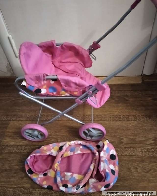 Коляска детская для кукол, немного б/у