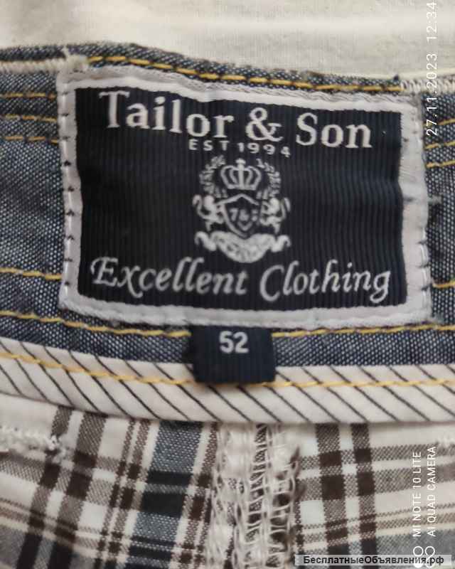 Шорты мужские Tailor&Son р. 52.