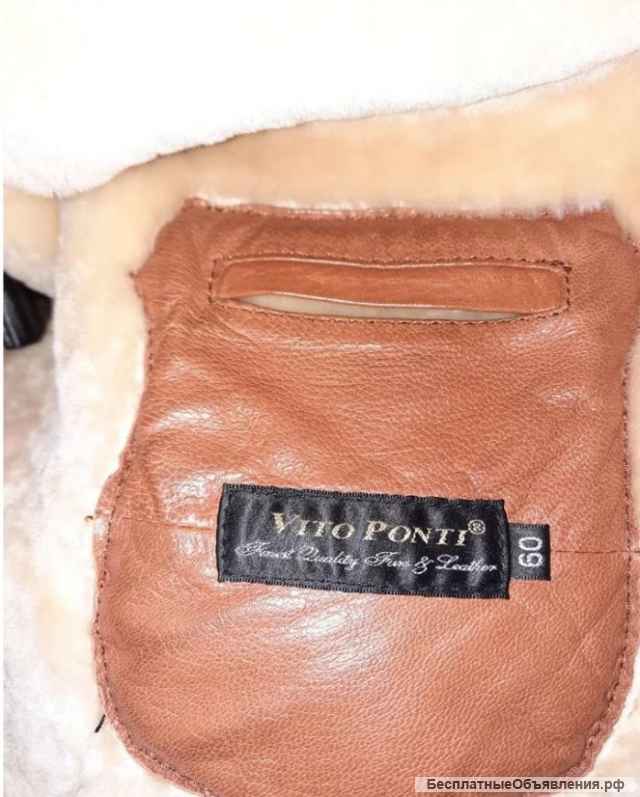 Мужская дубленка Vito Ponti, сделано в Италии