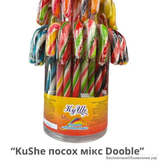 Карамель «Посох НОВОРІЧНИЙ Мікс» оптом від виробника