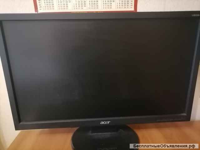 Mонитор Acer V203HV диагональ 20 дюймов с клавиатурой Genius