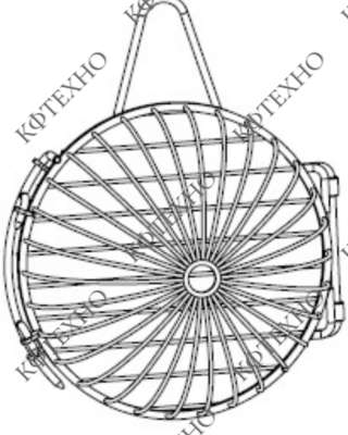 Форма-сетка КФТН 407.004-05 полусфера КФТЕХНО (Россия)
