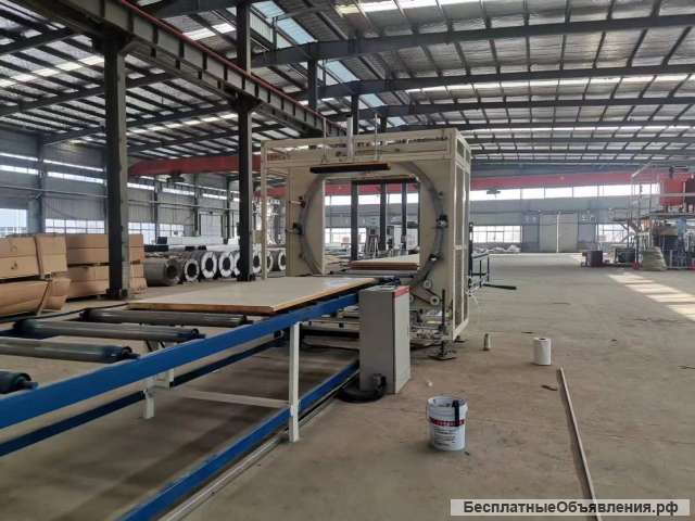 Станок для упаковки сэндвич-панелей