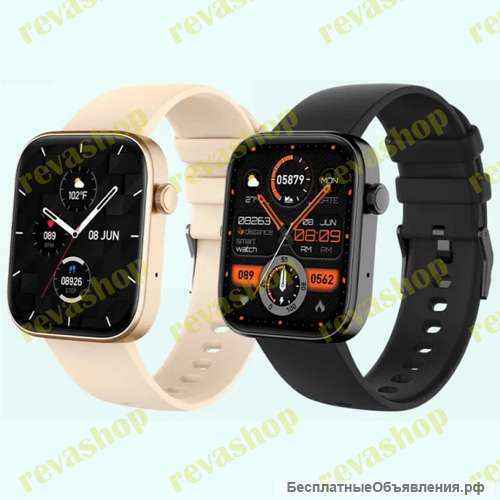 Умные Смарт-часы с голосовым вызовом и большим экраном