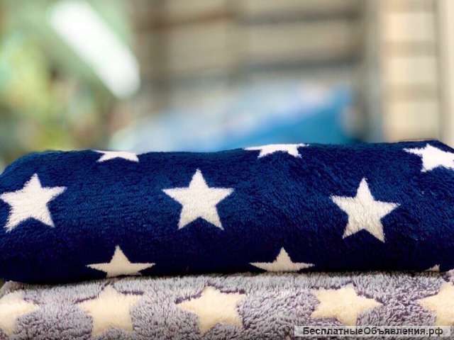 Флисовые пледы Новые