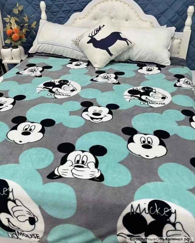 Флисовые пледы Новые