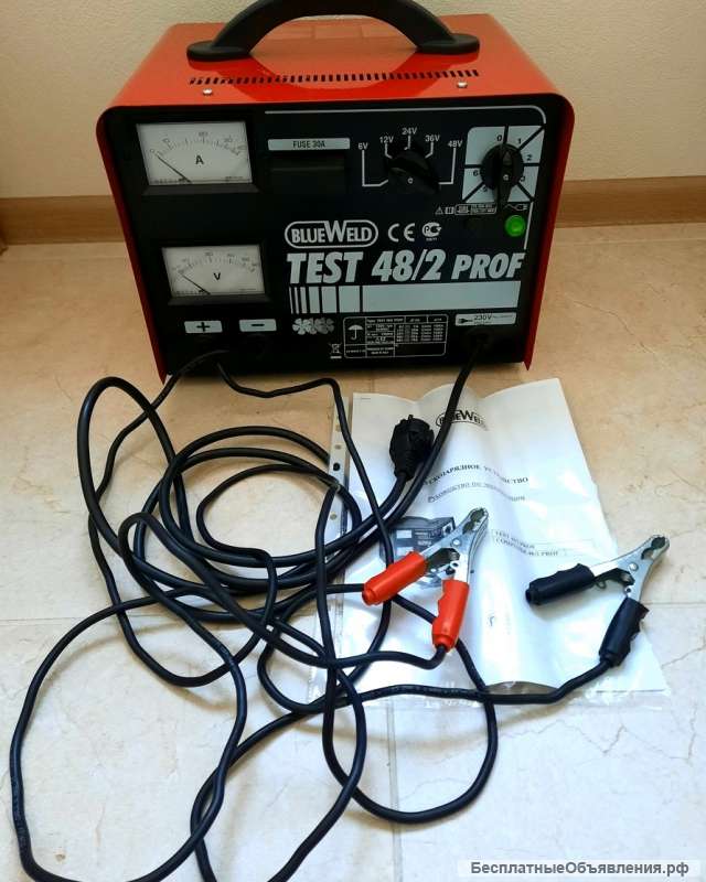 Зарядное устройство BlueWeld TEST 48/2 PROF, 1000 Вт