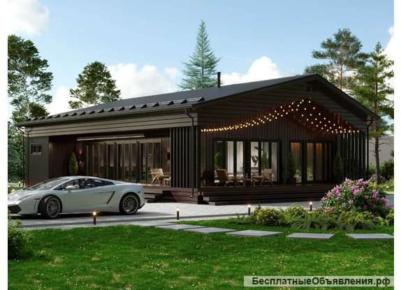 Строительство быстровозводимого готового дома