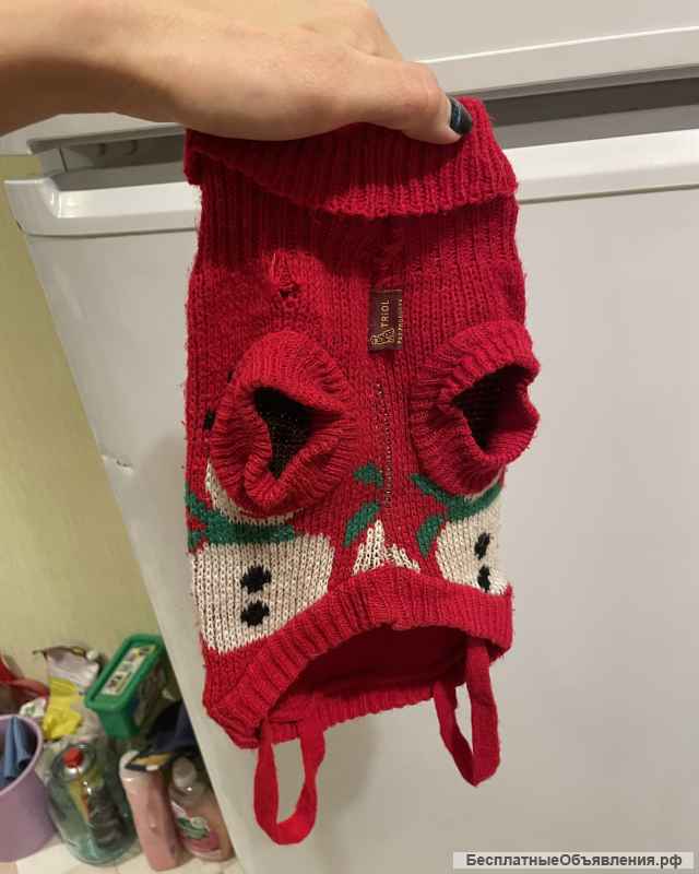 Свитер для собак маленьких размеров