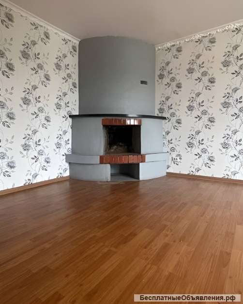 Дом с настоящим камином