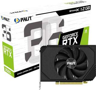 Видеокарта Palit GeForce RTX 3060 StormX 12GB
