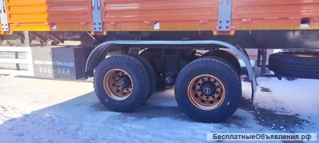 Полуприцеп бортовой AMUR LYR9500JSR с кониками и баками, новый
